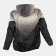 Adidas Originals Colorblock Hooded Τζάκετ Γκρι Μαύρο /pre owned